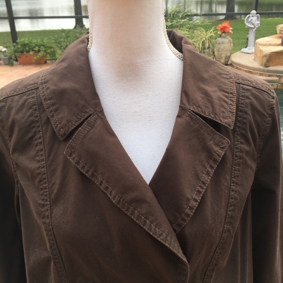 Noir Bouble Breasted Side Pockets Jacket - Picture 2 of 8